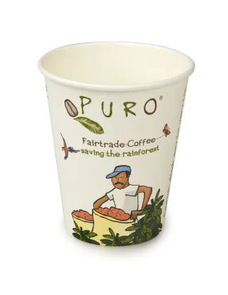 Gobelets Puro coffee to go 8/9 oz 200/250 ml 20 x 75 pièces